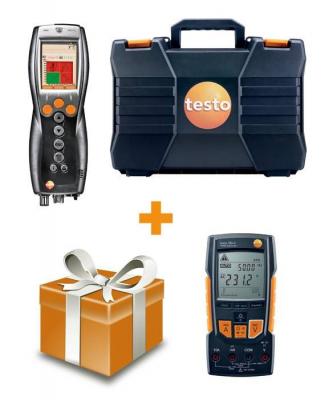 Комплект testo 330-2 LL NOx + Мультиметр testo 760-2 с магнитным креплением